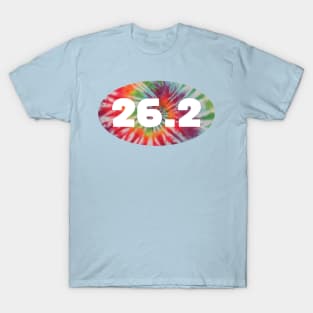 26.2 Miles Marathon Tie Dye T-Shirt